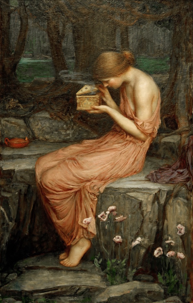 Psyche Opening the Golden Box by John William Waterhouse